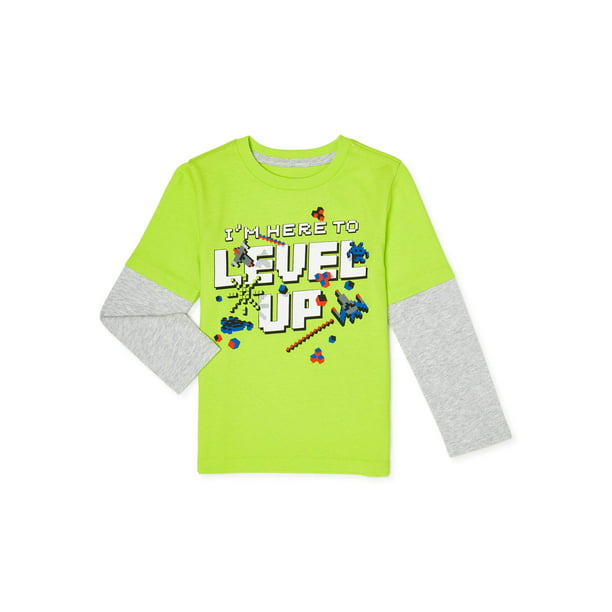 $28 Assorted Long Sleeved T-Shirts Size 4-7 Boys Flapdoodles $24